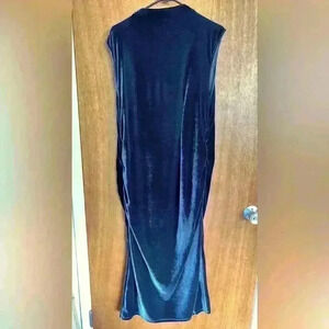 Velvet Long high neck dress size XXL